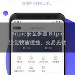 Bitpie安装步骤 Bitpie钱包快速便捷,交易无忧