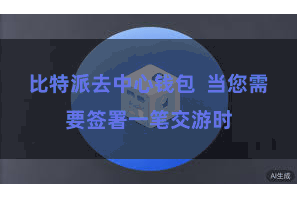 比特派去中心钱包  当您需要签署一笔交游时