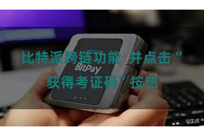 比特派跨链功能  并点击“获得考证码”按钮