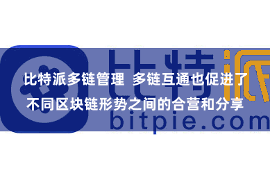 比特派多链管理  多链互通也促进了不同区块链形势之间的合营和分享
